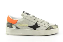 AMA Brand AMA luxe sneakers grijs-camouflage-fluo