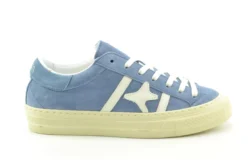 AMA Brand AMA Brand lichtblauwe sneakers suede