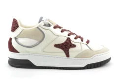 AMA Brand AMA mid sneakers wit-bordo