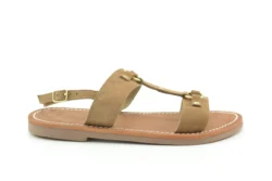 Atelier Tropezien Atelier Tropezien bruine suede sandalen