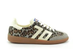 Back 70 Back 70 leopard sneakers grijs combi