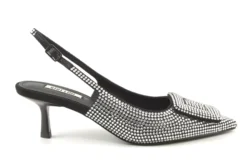 Bibi Lou Bibi Lou pumps zilver strass