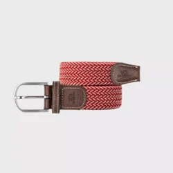 Billy Belt Billy Belt elastische herenriem rood combi