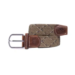 Billy Belt Billy Belt elastische heren riem beige combi