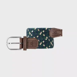 Billy Belt Billy Belt elastische herenriem groen-blauw
