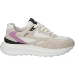 Blackstone Blackstone beige suede sneakers