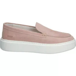 Blackstone Blackstone loafers roze suede