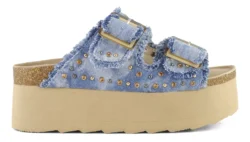 Colors of California Colors of California denim slippers