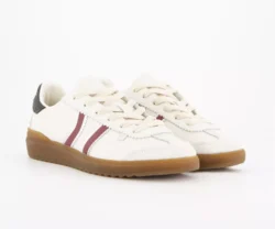 Coolway Coolway retro-sneakers beige-bordo