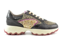 DL Sport DLSport zwarte sneakers met glitters