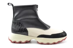 DL Sport DL Sport sportieve enkellaarsjes zwart-beige