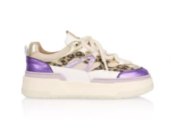 DWRS DWRS sneakers beige-leopard-lila
