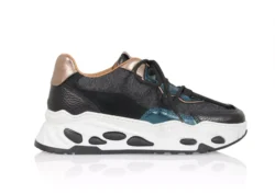 DWRS DWRS chunky sneakers zwart-denim