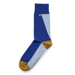 Floris van Bommel Floris van Bommel herensokken blauw combi 1-pack