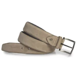 Floris van Bommel Floris van Bomeml heren riem De Belter 66.69 lichtbruin suede