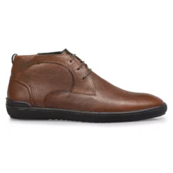 Floris van Bommel Floris van `Bommel hoge veterschoen De Scooper cognac H