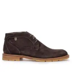 Floris van Bommel Floris van Bommel hoge veterschoenen dk.bruin H