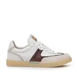 Floris van Bommel Floris van Bommel sneakers Minni wit-bruin