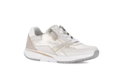 Gabor Gabor Rolling Soft sneakers beige/goud rits
