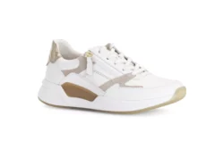 Gabor Gabor Rollings Soft sneakers wit-bruin