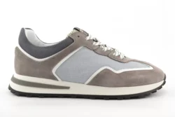Giorgio Giorgio lage sneakers taupe-grijs