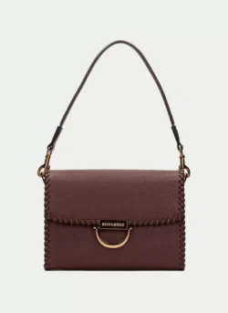 Hispanitas Hispanitas bruine leren schoudertas