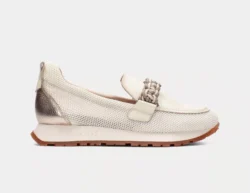 Hispanitas Hispanitas instappers creme leer