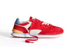 Hoff Hoff rode suede sneakers