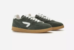 HUB Hub groene suede sneakers