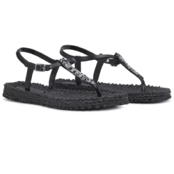 Ilse Jacobsen Ilse Jacobsen sandalen zwart glitters