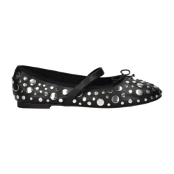 La Strada La Strada zwarte ballerina's met studs