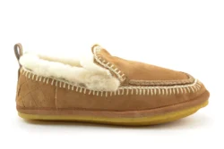 Laidback London Laidback London bruin suede instappers