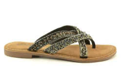 Lazamani Lazamani teenslippers 75.526 black