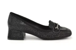 Lola Cruz Lola Cruz luxe zwarte pumps met strass
