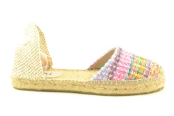 Manebi Manebi espadrilles Acapulco Valenciana fuxsia-blue