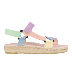 Manebi Manebi sandalen Venice blauw-rose-lila