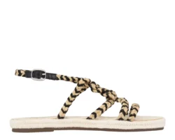 Manebi Manebi sandalen Yucatan zwart-beige