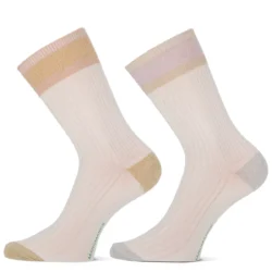 Marcmarcs MarcMarcs damessokken off white-pink