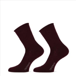 Marcmarcs MarcMarcs dames sokken bordo