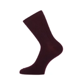 Marcmarcs MarcMarcs cashmere sokken aubergine