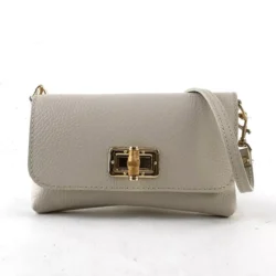 Marlon Marlon schoudertasje creme leer