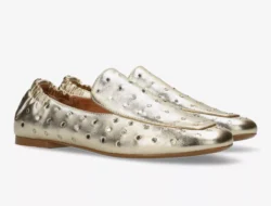 MEXX Mexx loafers goud leer/studs