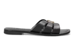 MEXX Mexx slippers zwart leer