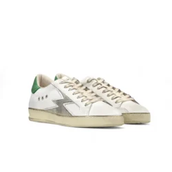 Moa Concept Moa Concept witte sneakers met groen