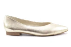 Paul Green Paul Green ballerina goud metallic leer