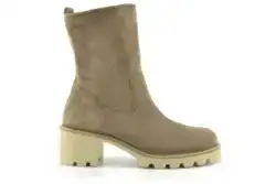 Paul Green Paul Green taupe suede enkellaarzen