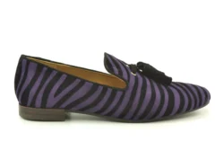 Pedro Miralles Pedro Miralles loafers zebra paars/zwart