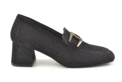 Pedro Miralles Pedro Miralles pumps giraffe grijs/zwart