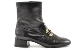 Pedro Miralles Pedro Miralles zwarte enkellaarzen lak