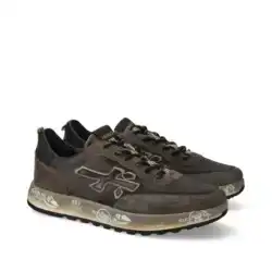 Sale heren 14 Premiata Premiata donkerbruine Nous sneakers